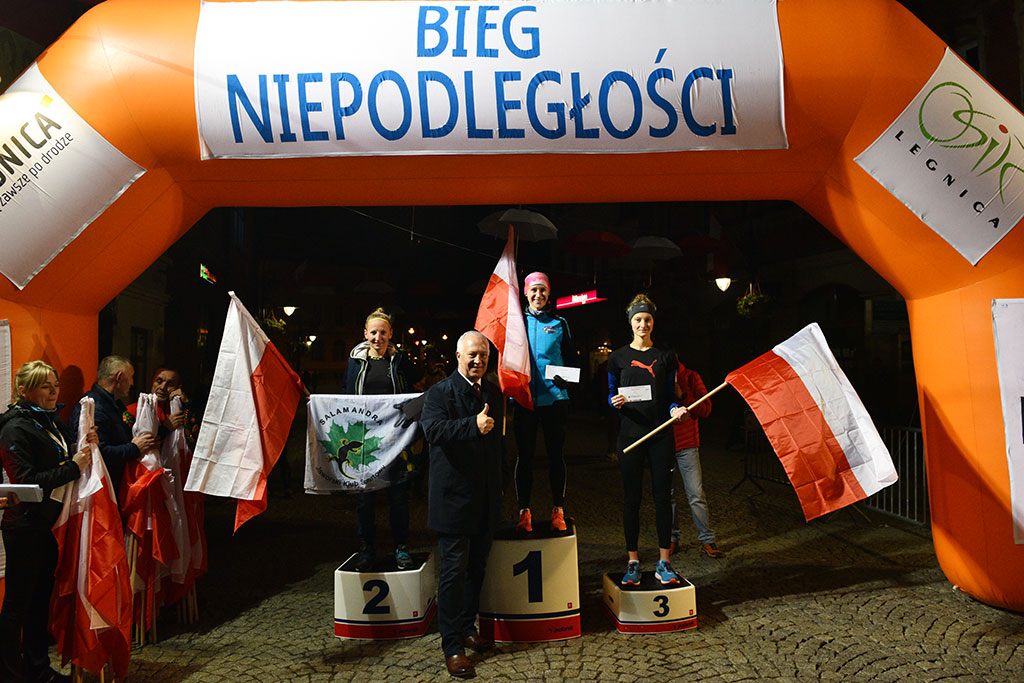 Zwycięzcą legnickiego Biegu Niepodległości został Piotr Holly