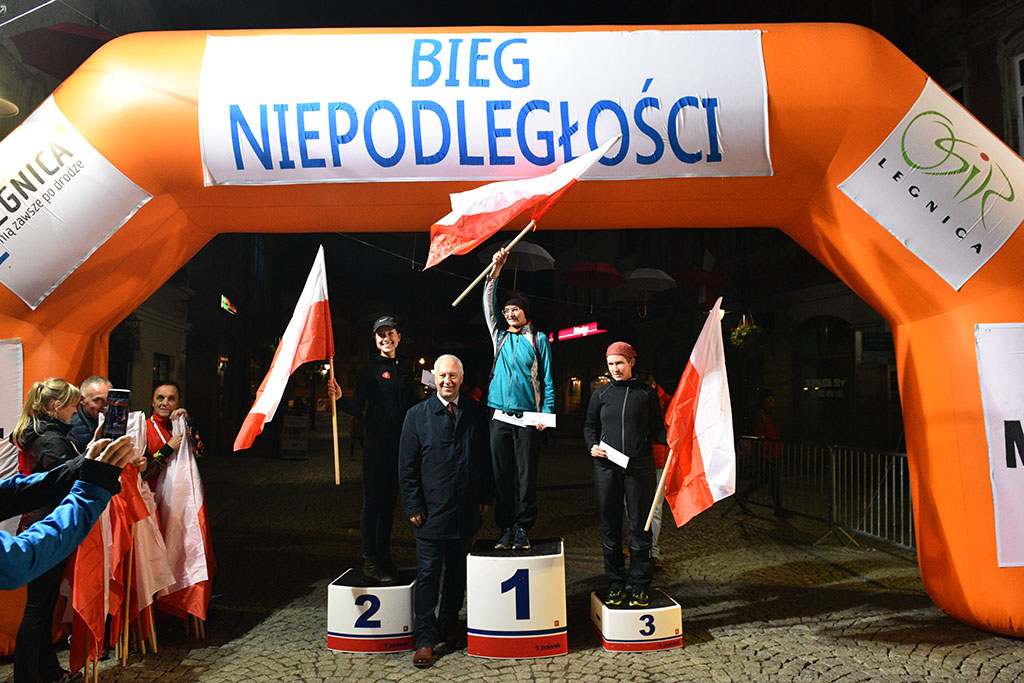 Zwycięzcą legnickiego Biegu Niepodległości został Piotr Holly