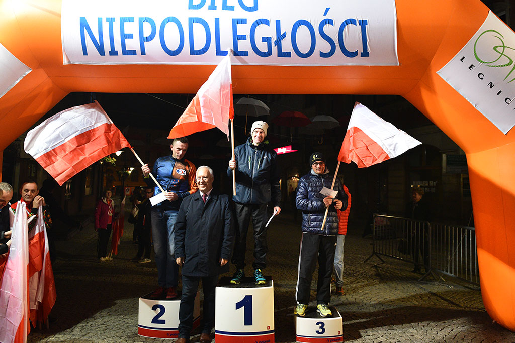 Zwycięzcą legnickiego Biegu Niepodległości został Piotr Holly