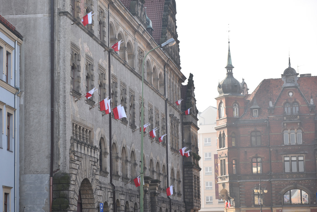 Zobaczcie jak wygląda Legnica świętująca rocznicę niepodległości