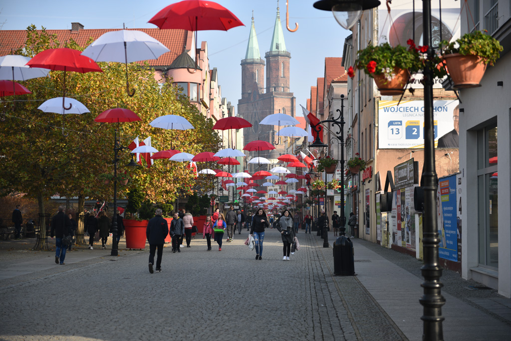 Zobaczcie jak wygląda Legnica świętująca rocznicę niepodległości