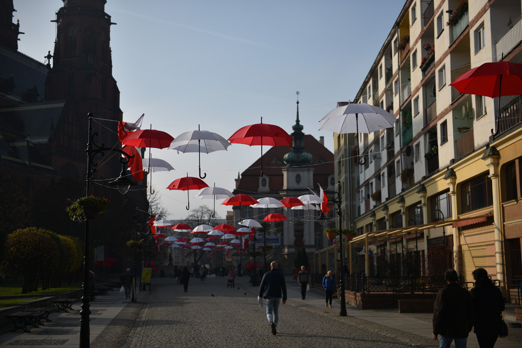 Zobaczcie jak wygląda Legnica świętująca rocznicę niepodległości