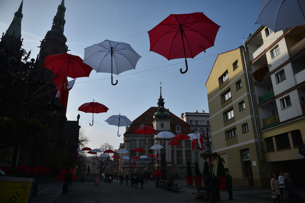 Zobaczcie jak wygląda Legnica świętująca rocznicę niepodległości