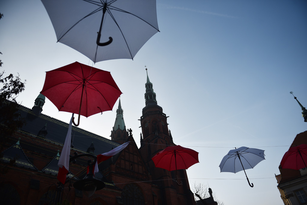 Zobaczcie jak wygląda Legnica świętująca rocznicę niepodległości