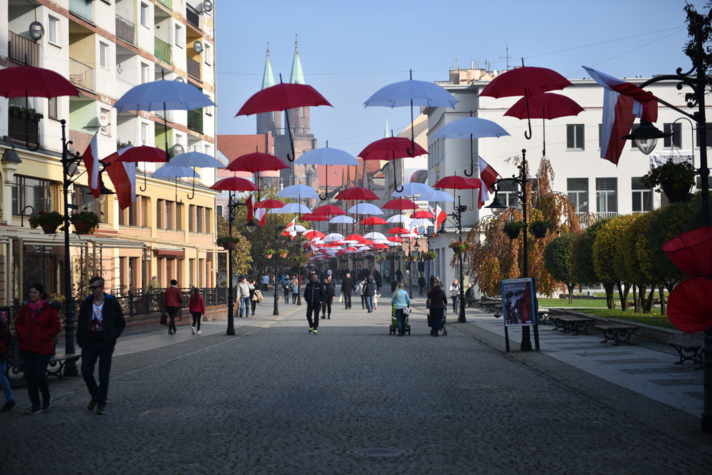Zobaczcie jak wygląda Legnica świętująca rocznicę niepodległości