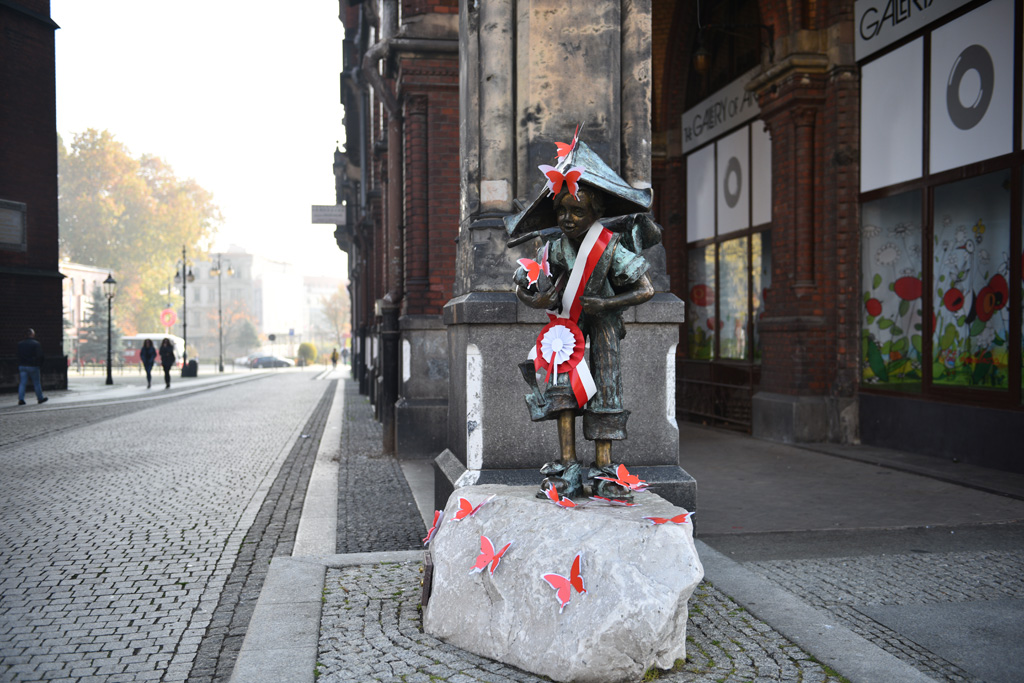 Zobaczcie jak wygląda Legnica świętująca rocznicę niepodległości