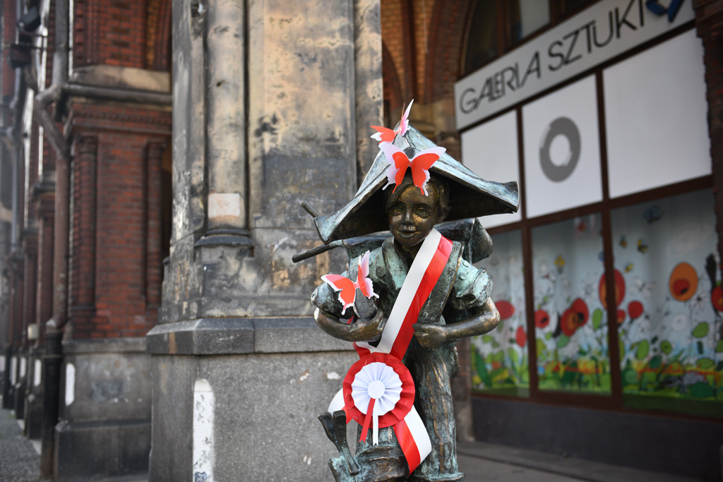 Zobaczcie jak wygląda Legnica świętująca rocznicę niepodległości