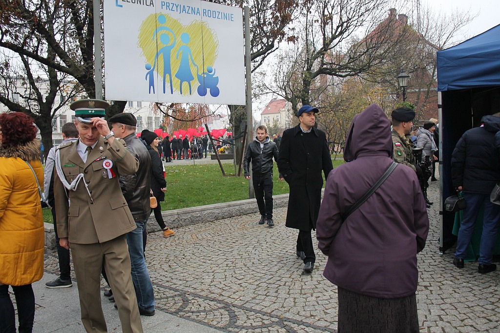 Legniczanie oglądali blok imprez z okazji święta niepodległości