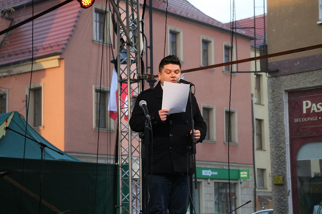 Legniczanie oglądali blok imprez z okazji święta niepodległości