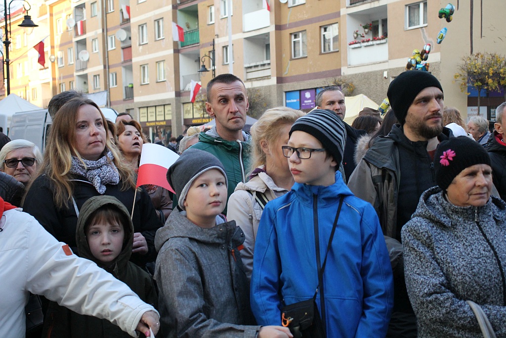 Legniczanie oglądali blok imprez z okazji święta niepodległości