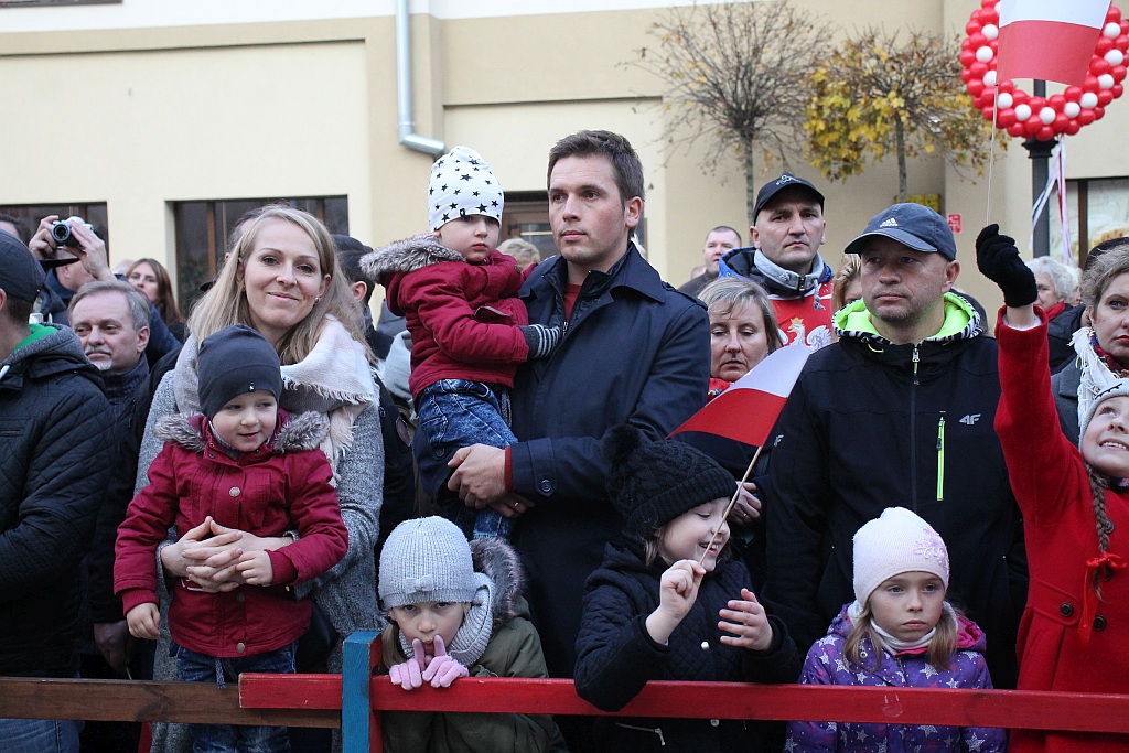 Legniczanie oglądali blok imprez z okazji święta niepodległości