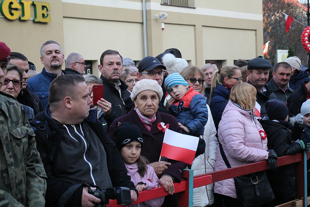 Legniczanie oglądali blok imprez z okazji święta niepodległości