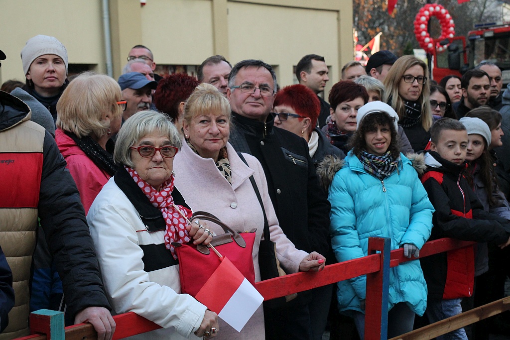 Legniczanie oglądali blok imprez z okazji święta niepodległości