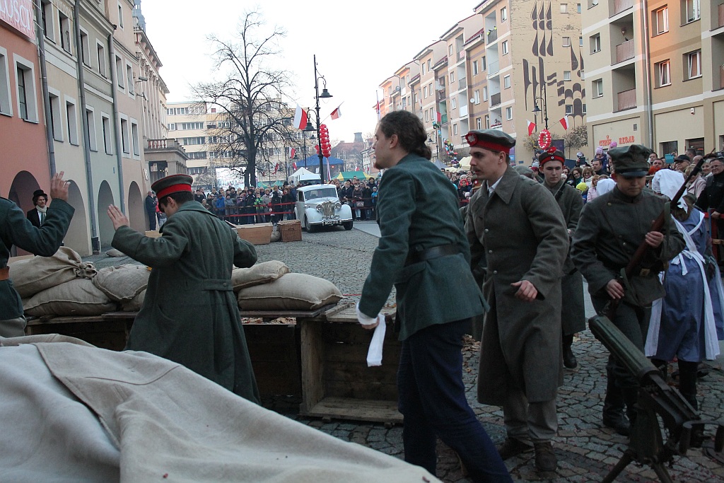 Legniczanie oglądali blok imprez z okazji święta niepodległości