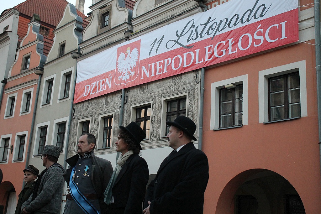 Legniczanie oglądali blok imprez z okazji święta niepodległości