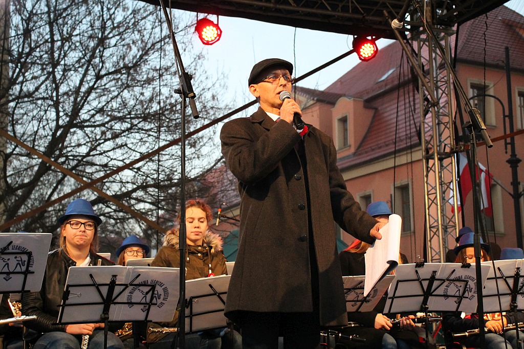 Legniczanie oglądali blok imprez z okazji święta niepodległości