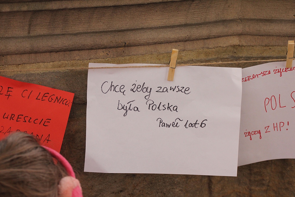 Legniczanie oglądali blok imprez z okazji święta niepodległości