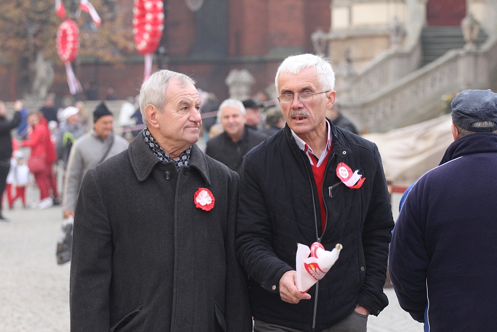 Legniczanie oglądali blok imprez z okazji święta niepodległości