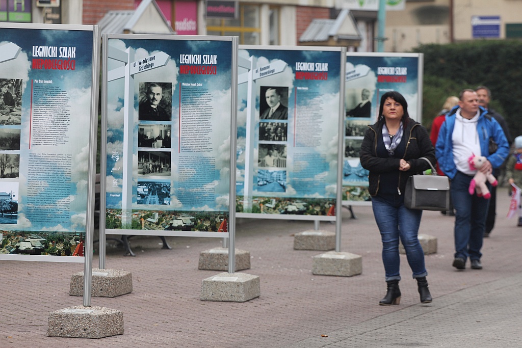 Legniczanie oglądali blok imprez z okazji święta niepodległości