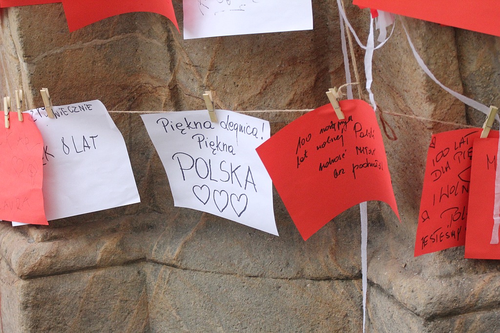 Legniczanie oglądali blok imprez z okazji święta niepodległości