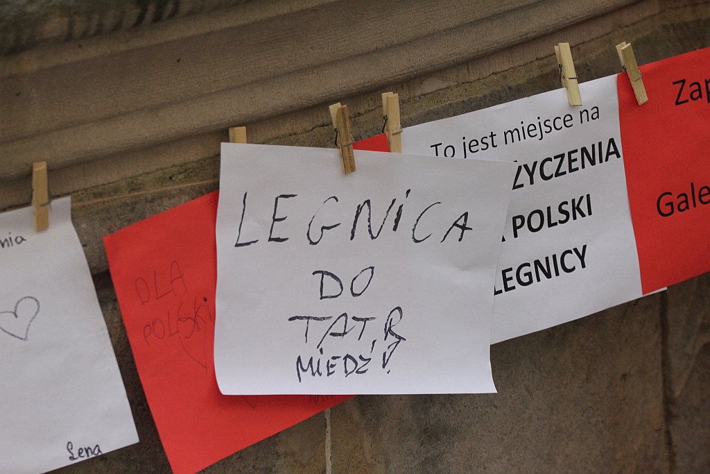 Legniczanie oglądali blok imprez z okazji święta niepodległości
