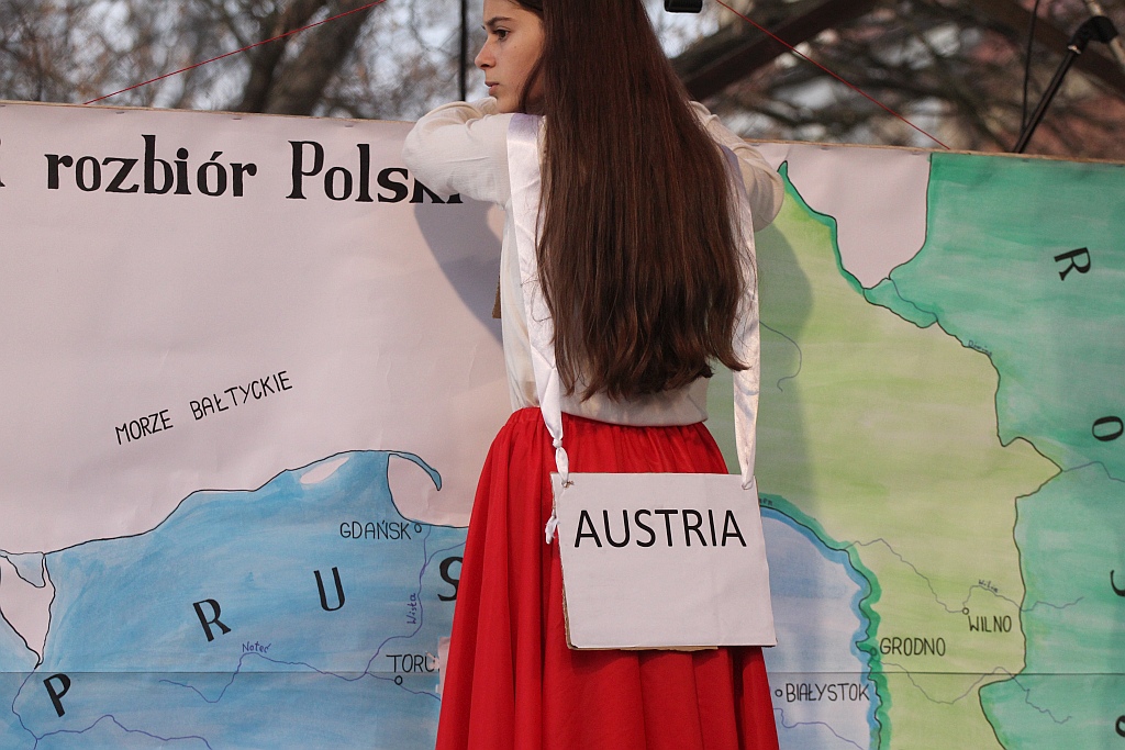 Legniczanie oglądali blok imprez z okazji święta niepodległości