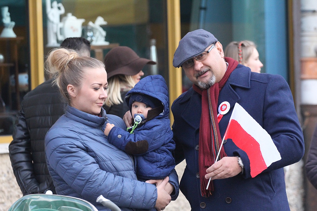 Legniczanie oglądali blok imprez z okazji święta niepodległości