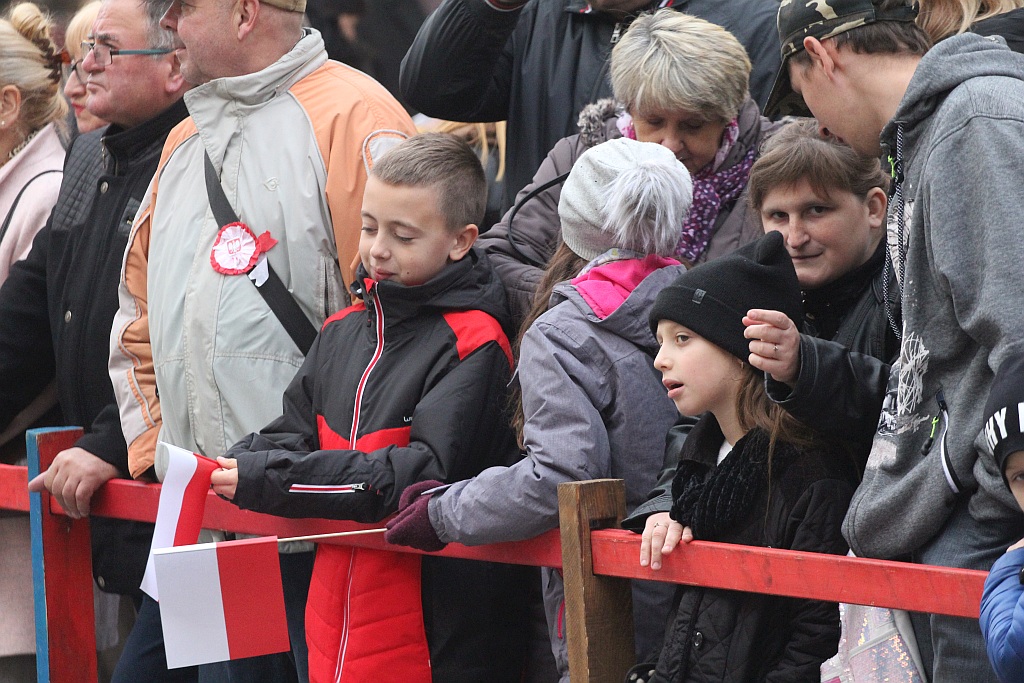 Legniczanie oglądali blok imprez z okazji święta niepodległości