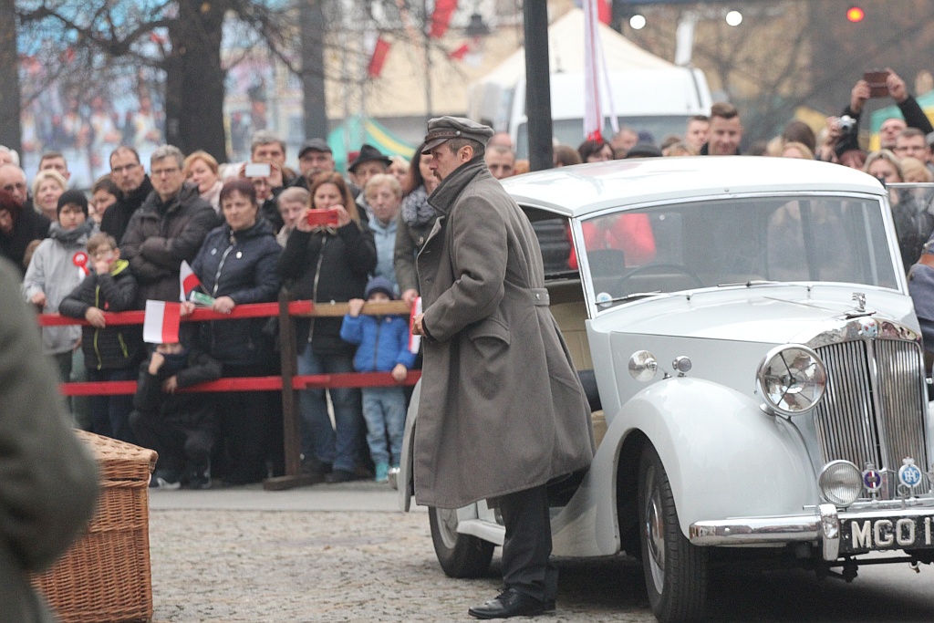 Legniczanie oglądali blok imprez z okazji święta niepodległości