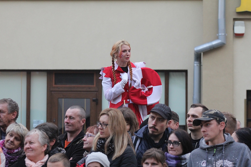 Legniczanie oglądali blok imprez z okazji święta niepodległości