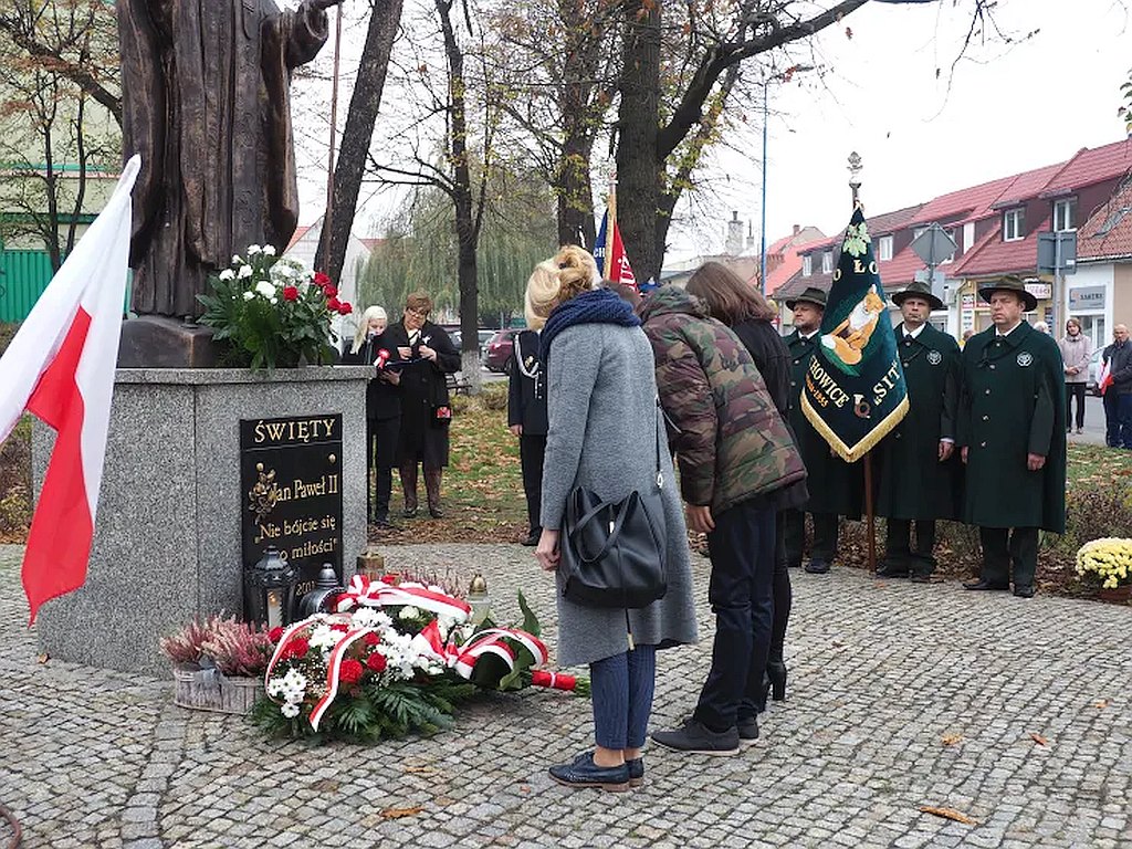 Uroczyste obchody 100 - lecia niepodległości w Prochowicach