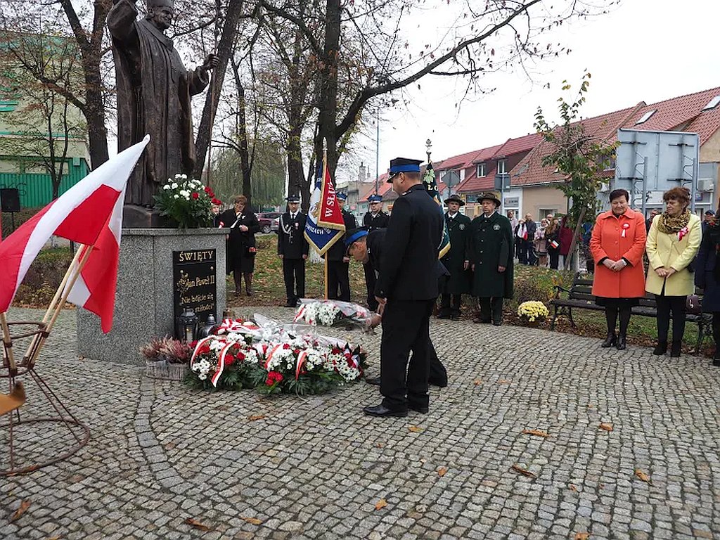 Uroczyste obchody 100 - lecia niepodległości w Prochowicach