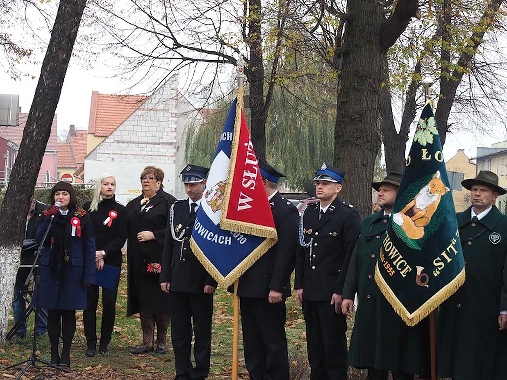 Uroczyste obchody 100 - lecia niepodległości w Prochowicach