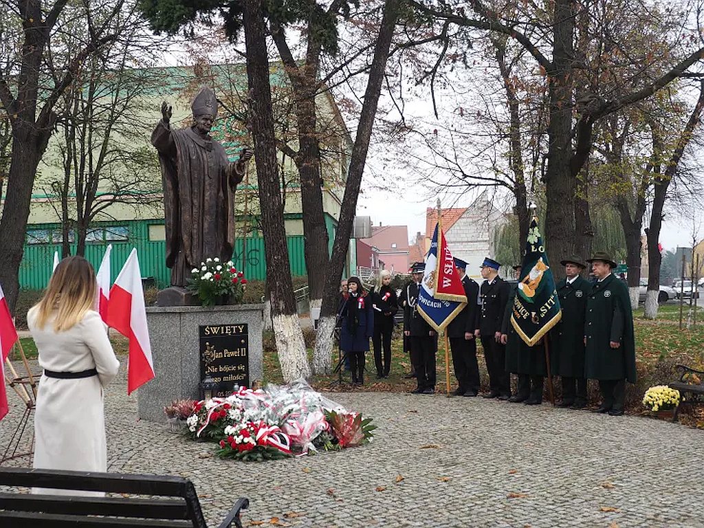 Uroczyste obchody 100 - lecia niepodległości w Prochowicach