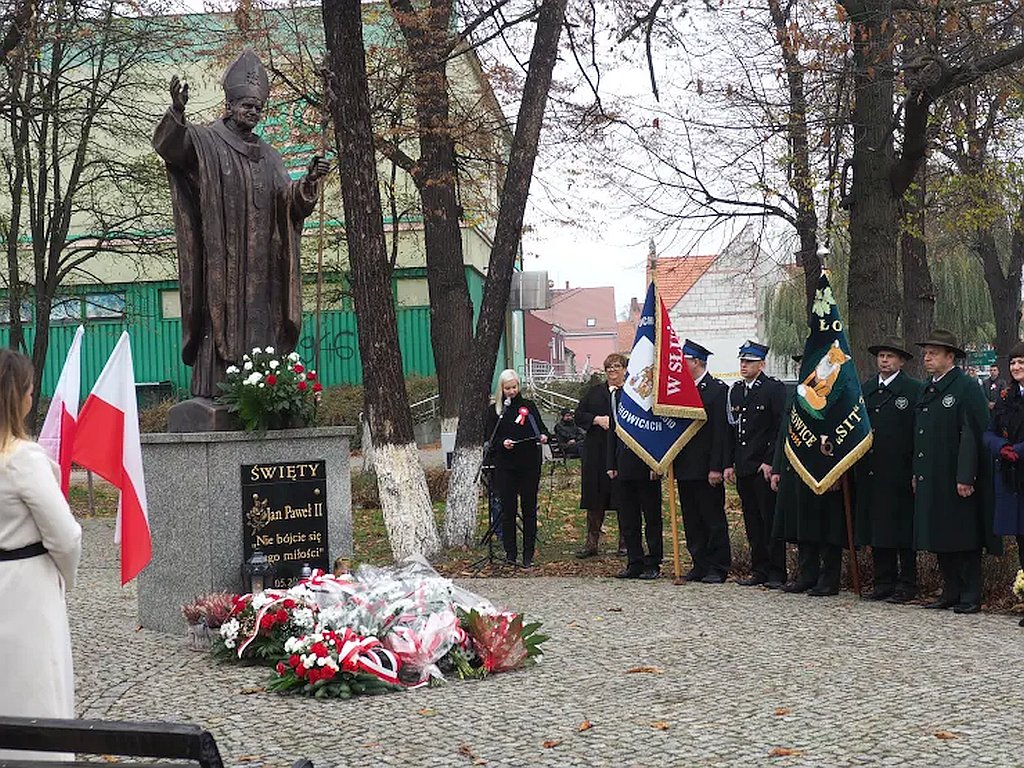 Uroczyste obchody 100 - lecia niepodległości w Prochowicach