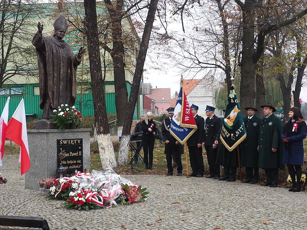 Uroczyste obchody 100 - lecia niepodległości w Prochowicach