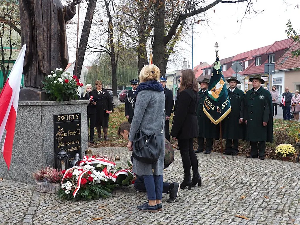 Uroczyste obchody 100 - lecia niepodległości w Prochowicach