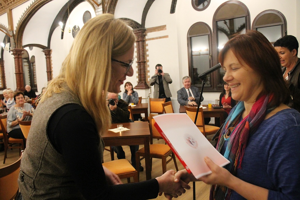 Joanna M. Chmielewska wręczyła nagrody „Amicus 2018”