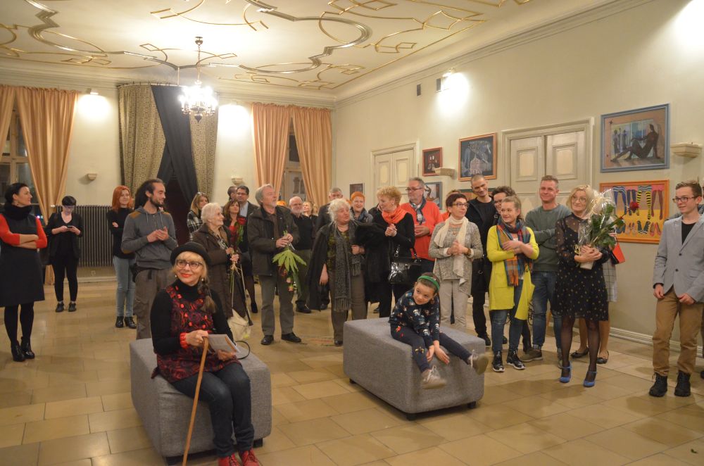 „Anioły są wszędzie” na obrazach Marii Antoniak

