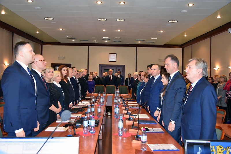 Odbyła się pierwsza sesja rady miejskiej VIII kadencji