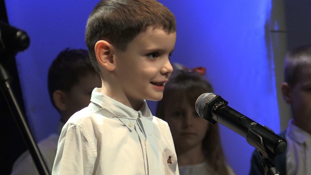Koncert patriotyczny dzieci z Miejskiego Przedszkola nr 2