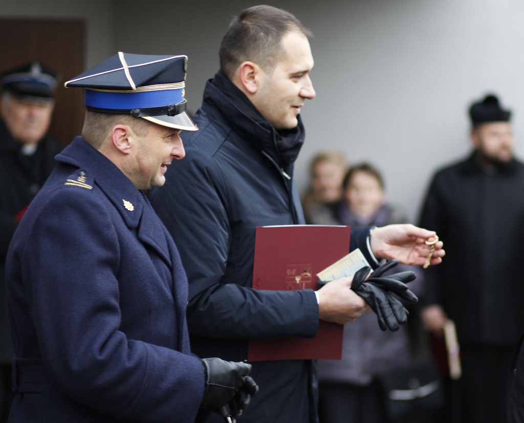 Przekazanie samochodu ratowniczo - gaśniczego OSP w Miłkowicach