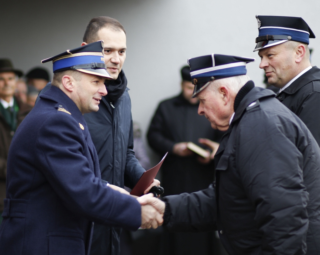 Przekazanie samochodu ratowniczo - gaśniczego OSP w Miłkowicach