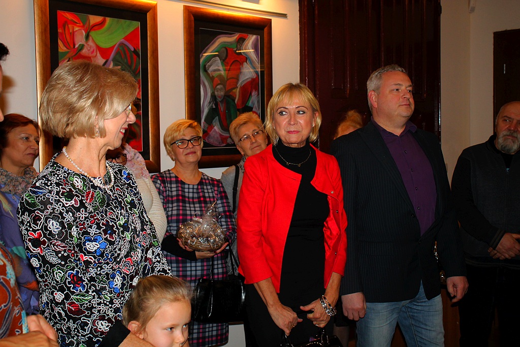 Wernisaż wystawy malarstwa Grażyny 