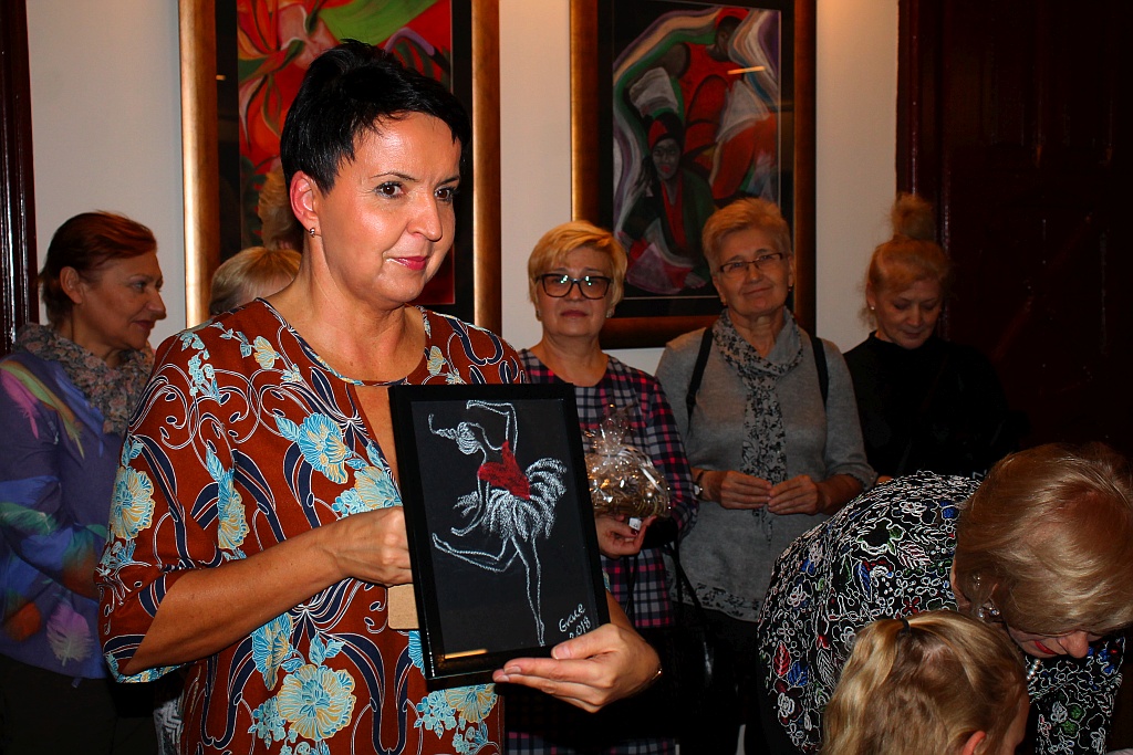 Wernisaż wystawy malarstwa Grażyny 