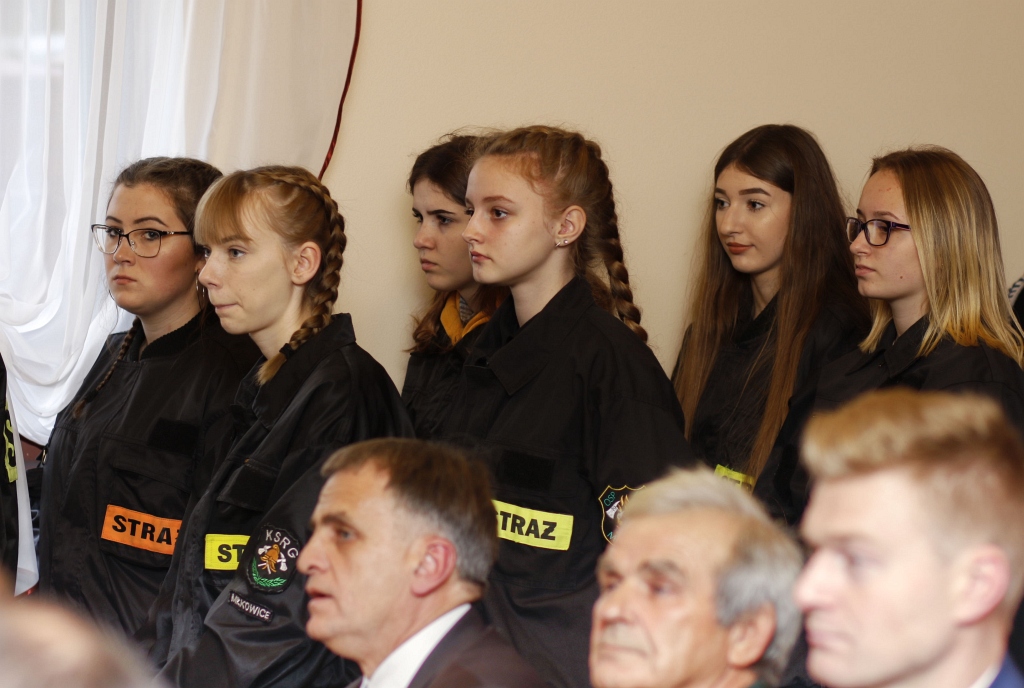 Przekazanie samochodu ratowniczo - gaśniczego OSP w Miłkowicach