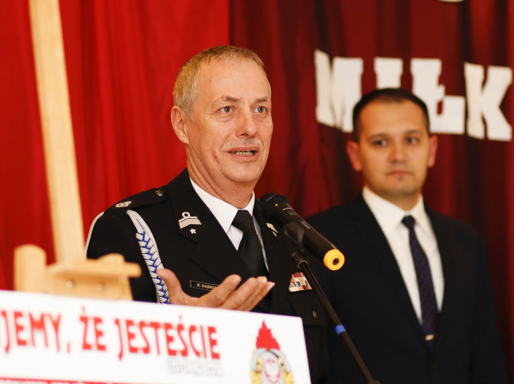 Przekazanie samochodu ratowniczo - gaśniczego OSP w Miłkowicach