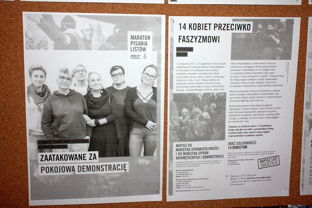 Maraton Pisania Listów w II Liceum Ogólnokształcącym w Legnicy