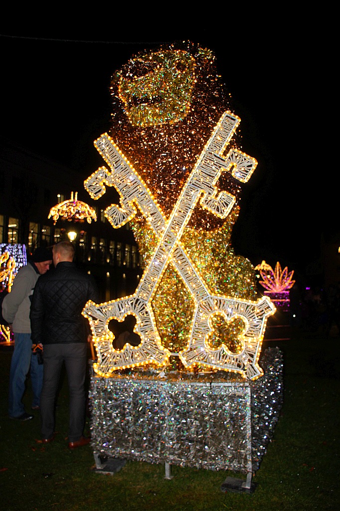 Iluminacje w Legnicy już zachwycają i cieszą i oczy