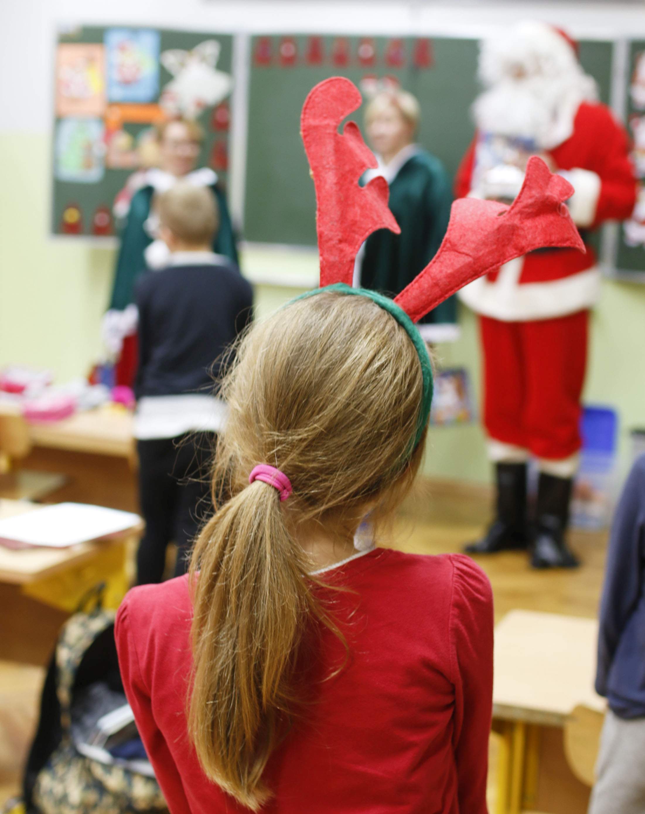 Mali mieszkańcy gminy Miłkowice obdarowani przez Mikołaja